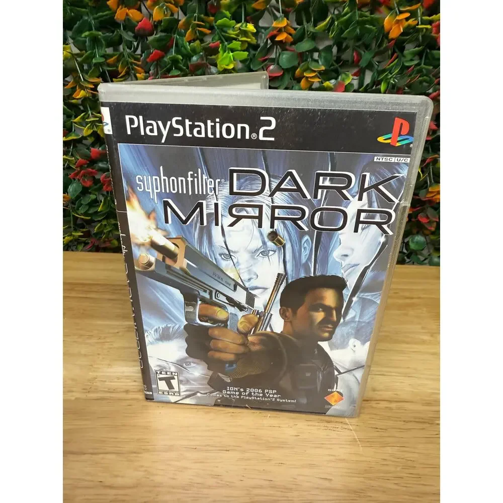 Syphon Filter Dark Mirror Playstation 2 PS2 Game 2006 No Manual‎ (TESTED) Sony
